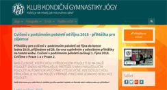 Desktop Screenshot of jogini.cz