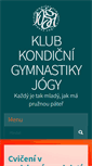 Mobile Screenshot of jogini.cz